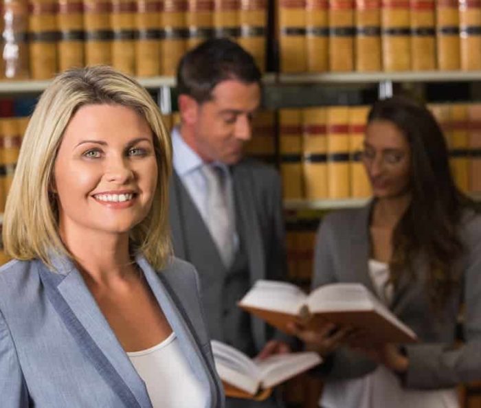 Blonde Lady Smiles — Law Firm in Coffs Harbour, NSW